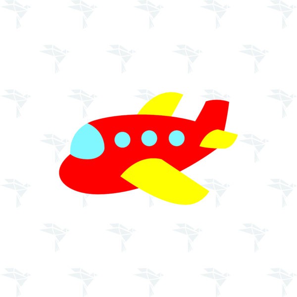 Airplane Birthday SVG, PNG, DXF