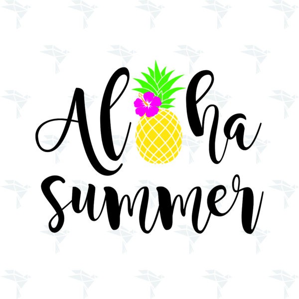 Summer Silhouette SVG, PNG, DXF