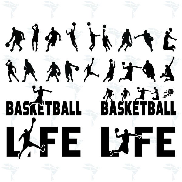 Basketball Player Silhouette