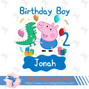 Birthday Boy Peppa Pig