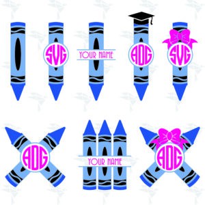 Crayon Monogram