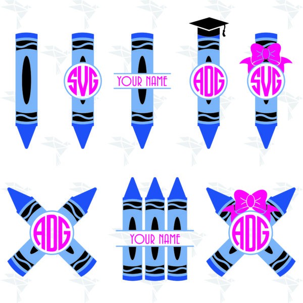 Crayon Monogram