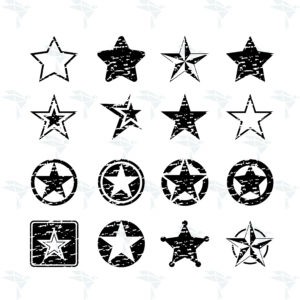 Distressed Star