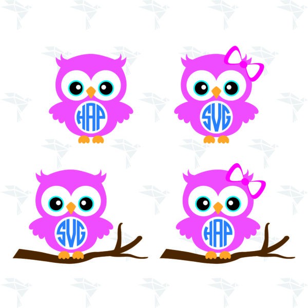 Owl Monogram