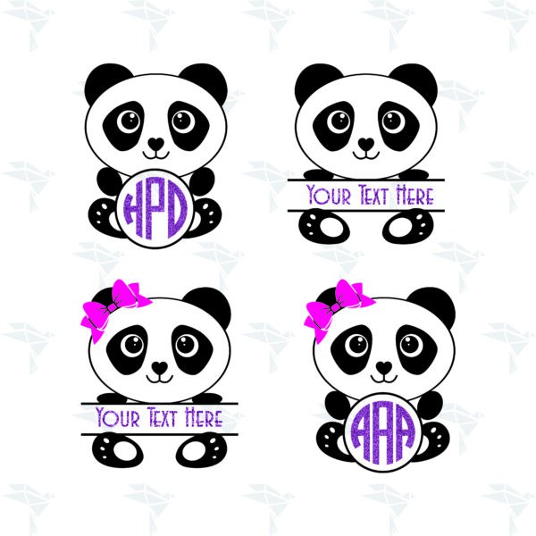 Panda Monogram