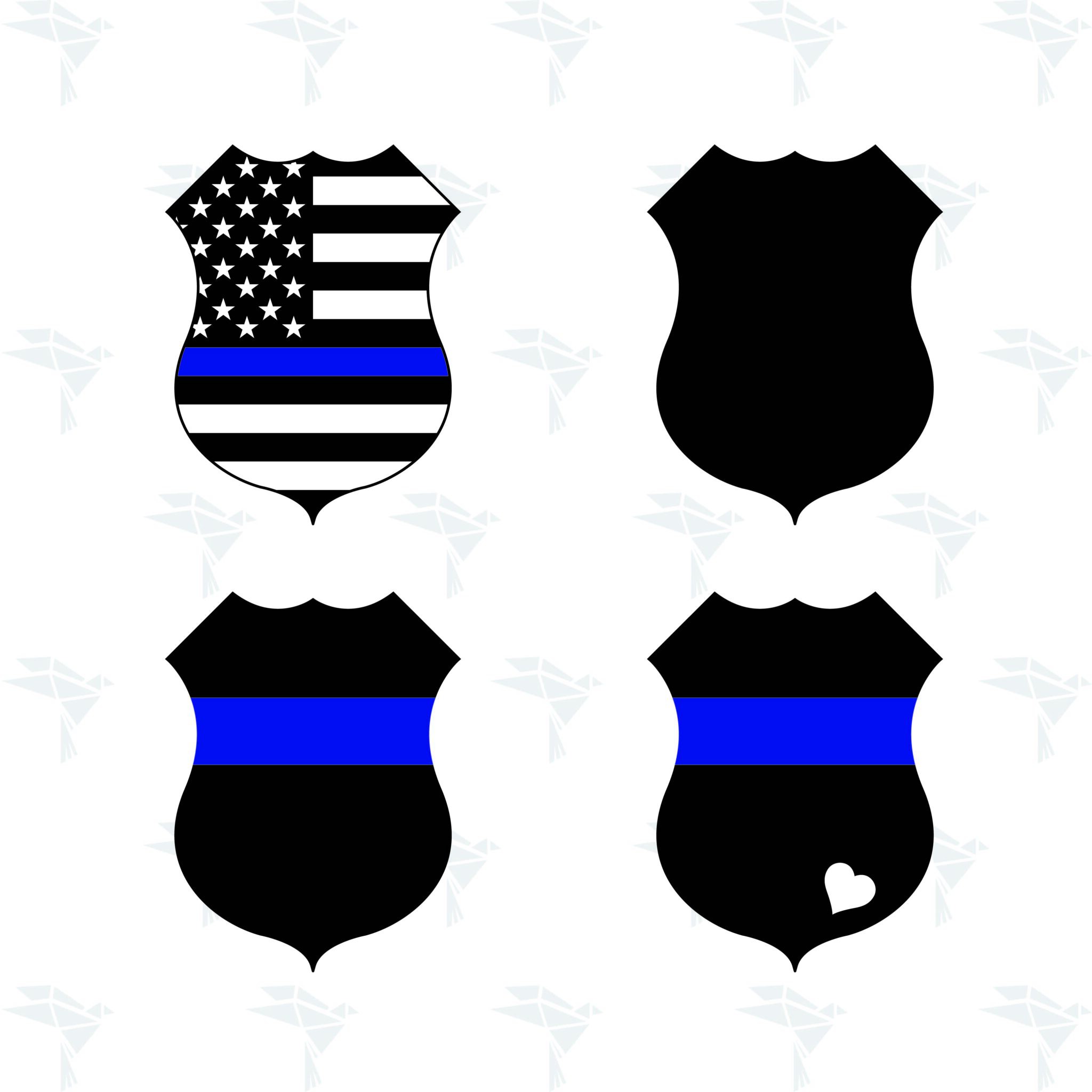 Police Badge Svg Png Dxf For Cutting Printing Designing Or More