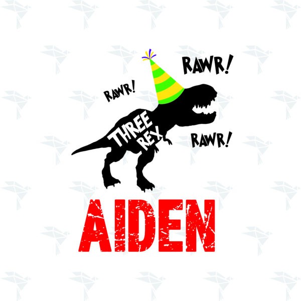 RAW I'm Three Birthday