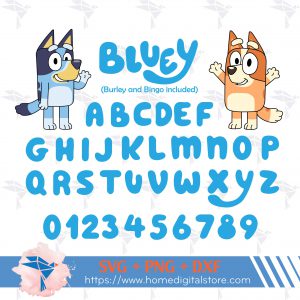 Bluey Font 01