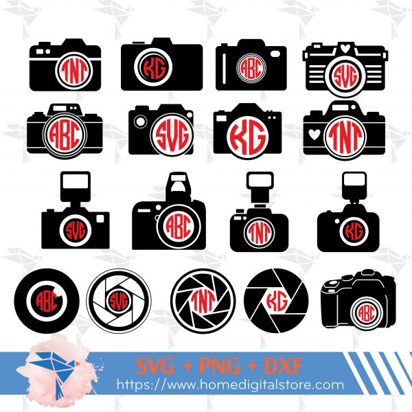 Camera Monogram Rgb 01