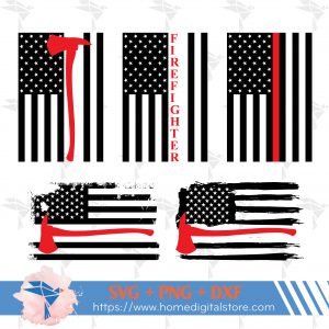 Hammer Firefighter America Flag Rgb 01