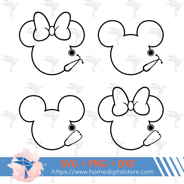 Mickey Head Stethoscope
