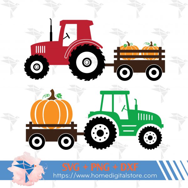 Tractor Pumpkin Rgb 01