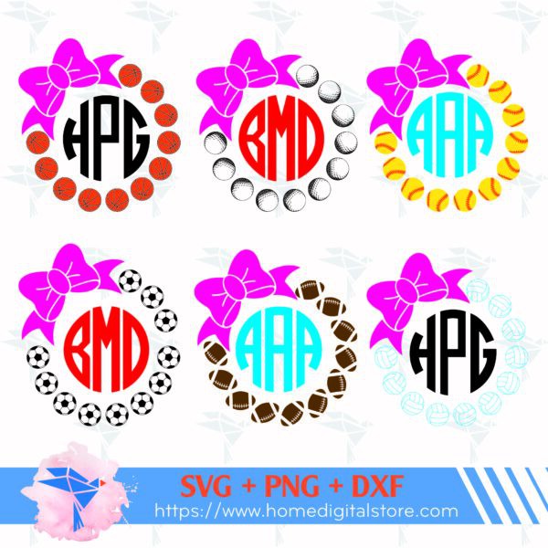 Circle Ball Monogram