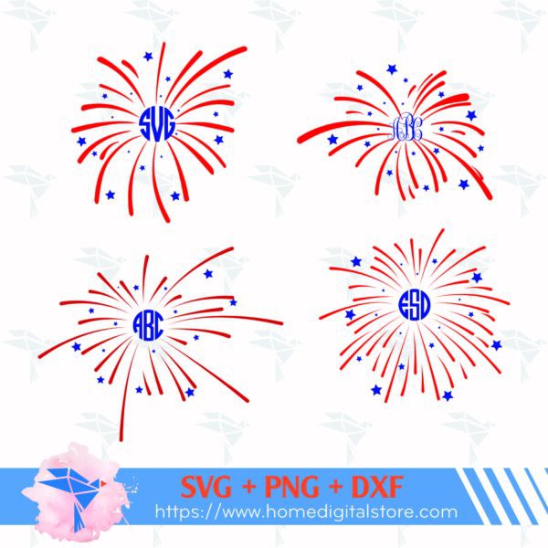 Firework Monogram