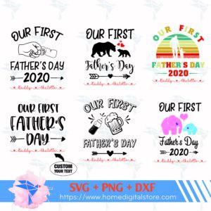 Our First Father's Day Cut Files