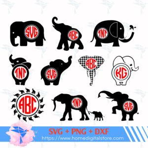 Elephant Cut Files