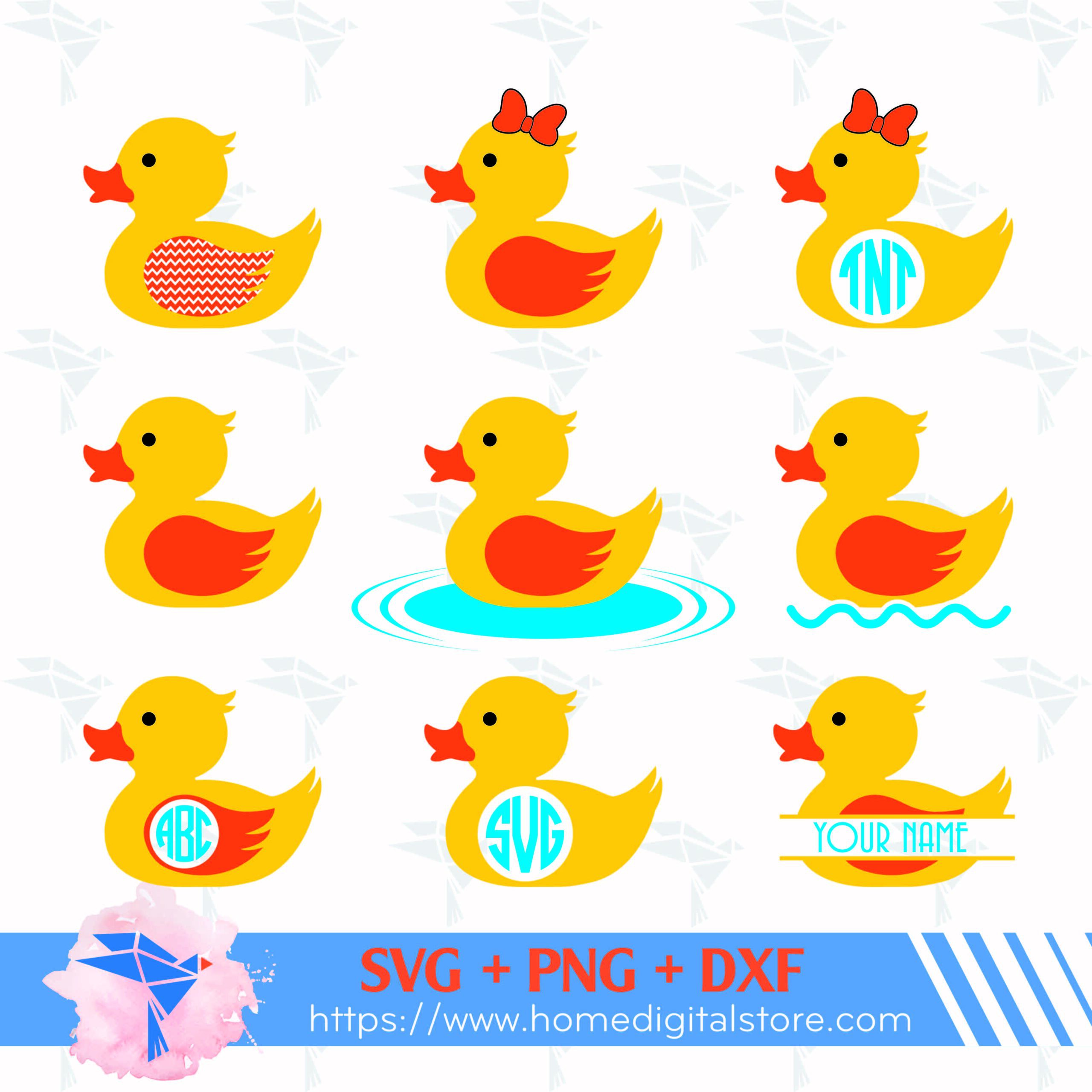 Baby Duck Svg Mom Duck Svg Duck Family Svg Files For Cricut