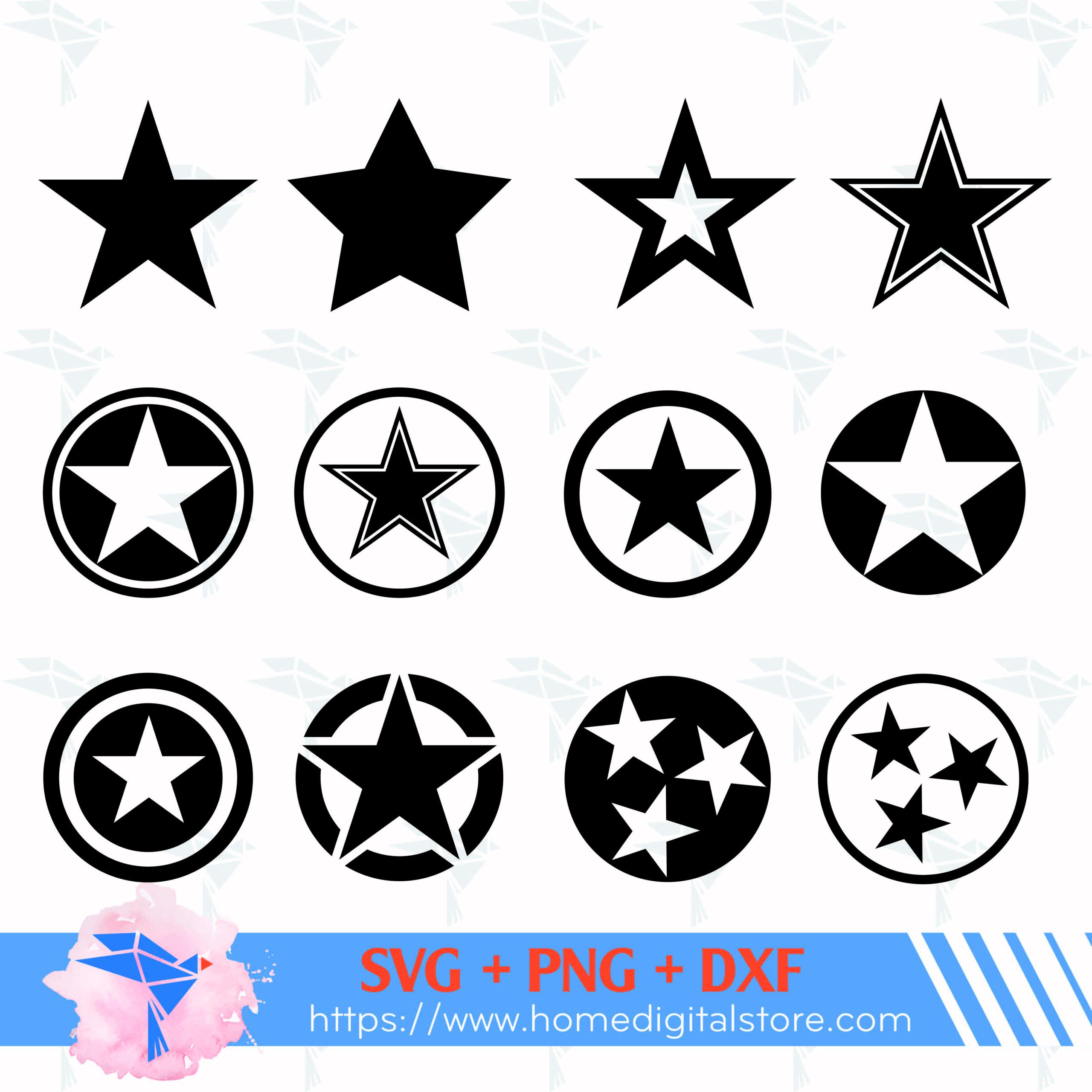 Download Star Silhouette Svg Star Vector Star Clipart Distressed Star Svg