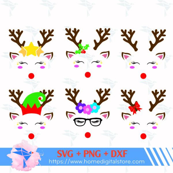 Reindeer Face 11 01