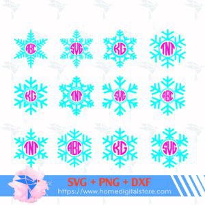Snowflake Monogram