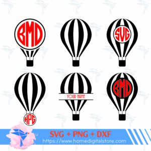 Air Balloon Monogram