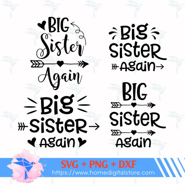 I'm Going To Be Big Brother SVG, PNG, DXF