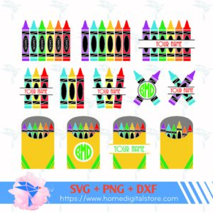 Crayon Monogram