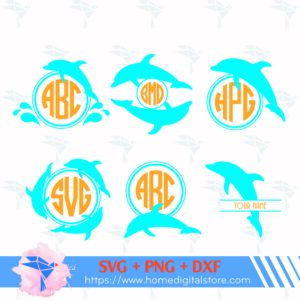 Dolphin Monogram