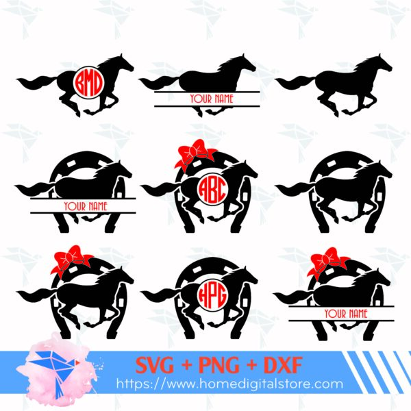 Horse Monogram