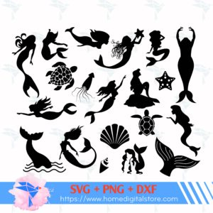 Mermaid Silhouette