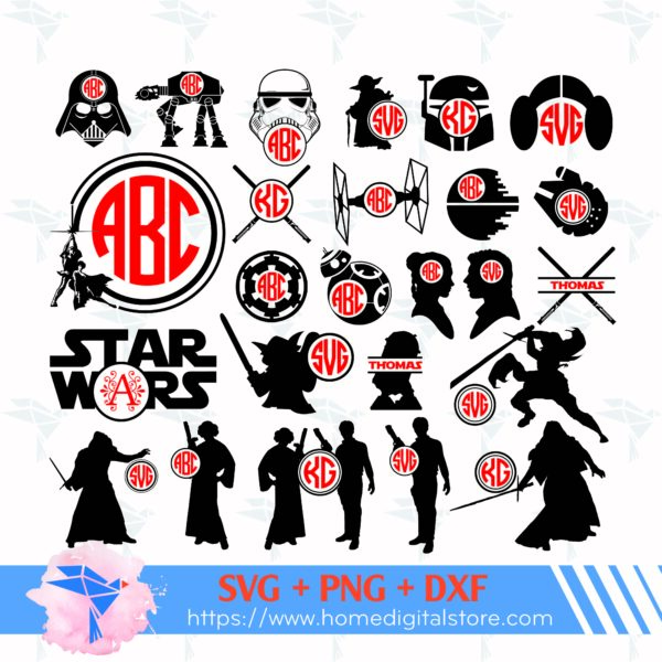 Star War Monogram 01 01