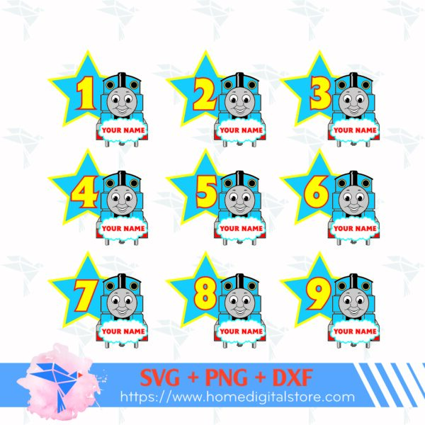 Thomas Train Numbers 1 01
