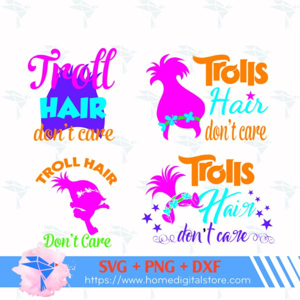 Troll Hair Don't Care