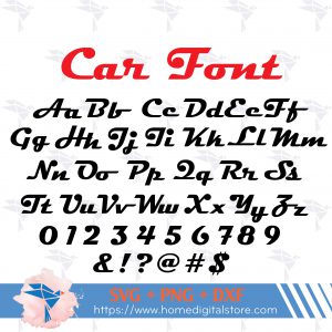 Car Font Bg 01