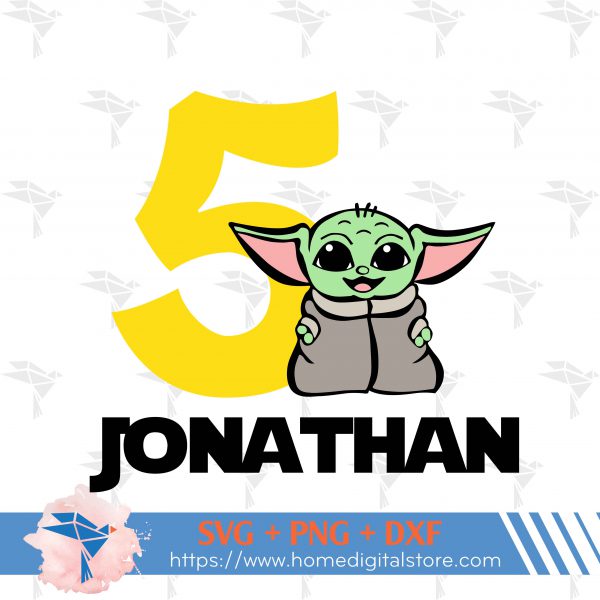 5th Birthday Star War Bg 01