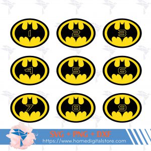 Batman Numbers Bg 01