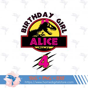 Birthday Girl Jurassic Bg 01