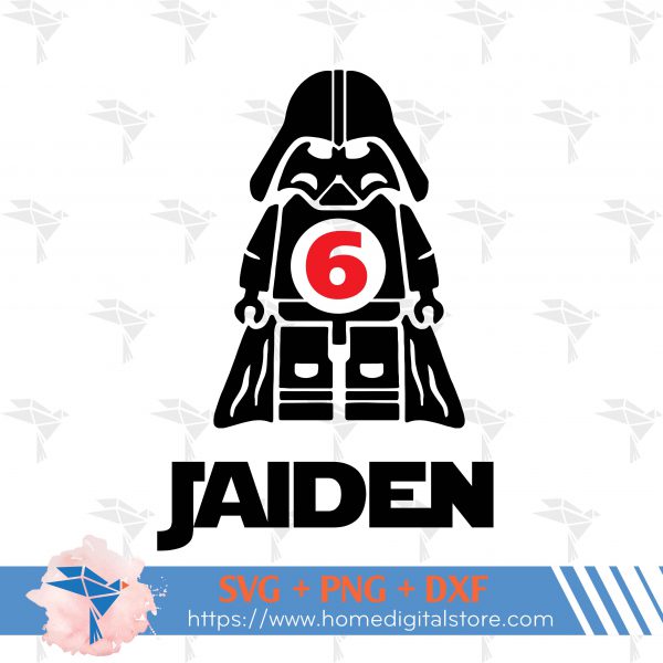 Birthday Star War 2 Bg 01