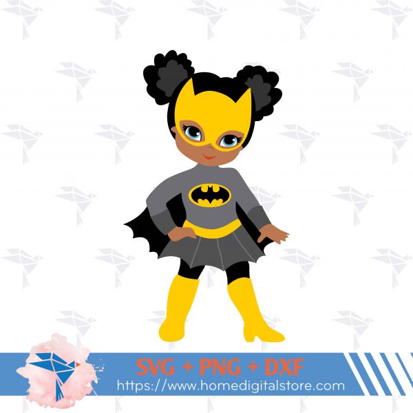 Cute Girl Batman Bg 01