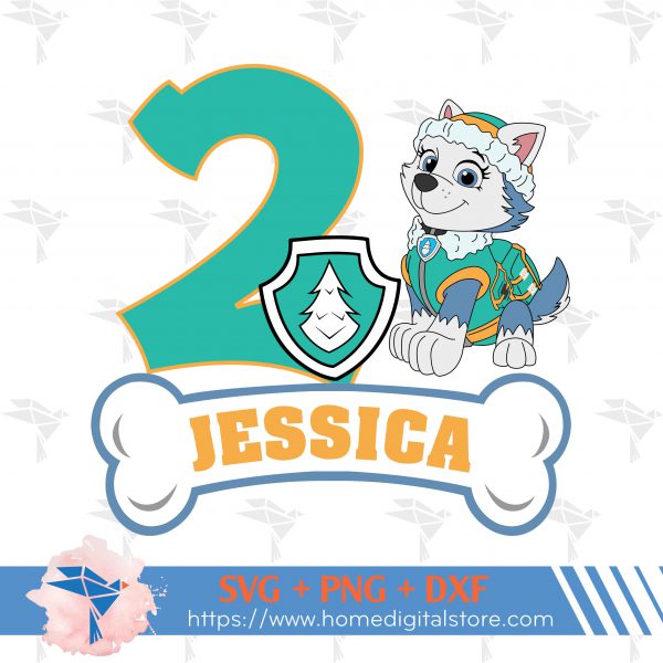 Everest Birthday Patrol Customized Name