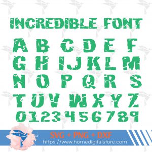 Incredible Font 11 01