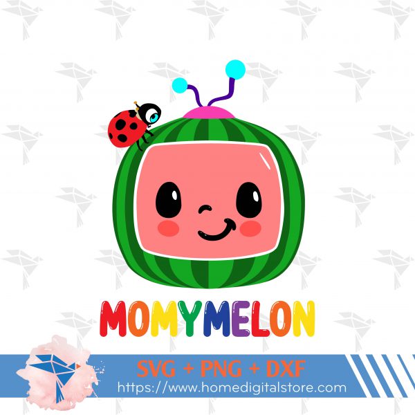 Mommy Cocomelon SVG, PNG, DXF