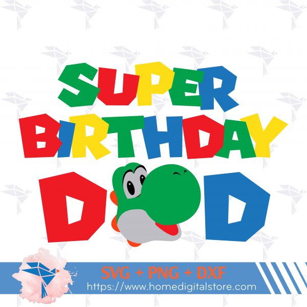 Super Birthday Dad Bg 01