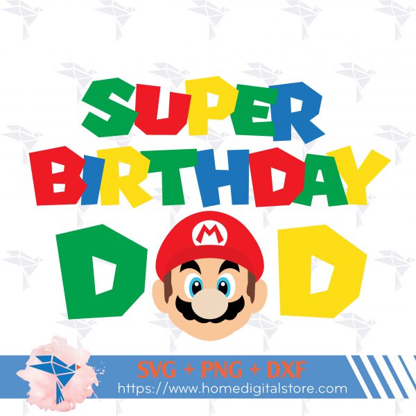 Super Birthday Dad Bg 01