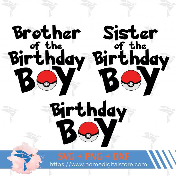 Birthday Boy Pokemon I Bg 01