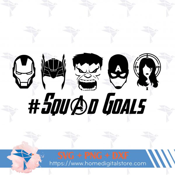 Squad Goals Avenger I Bg 01