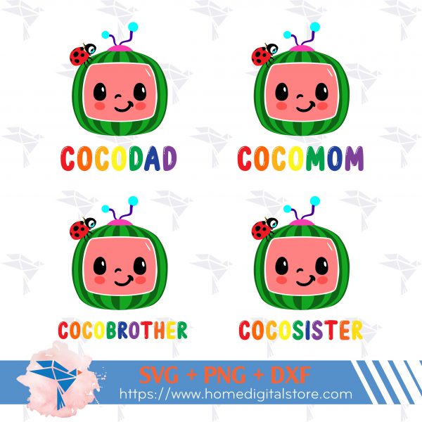 Cocomelon Family I Bg 01