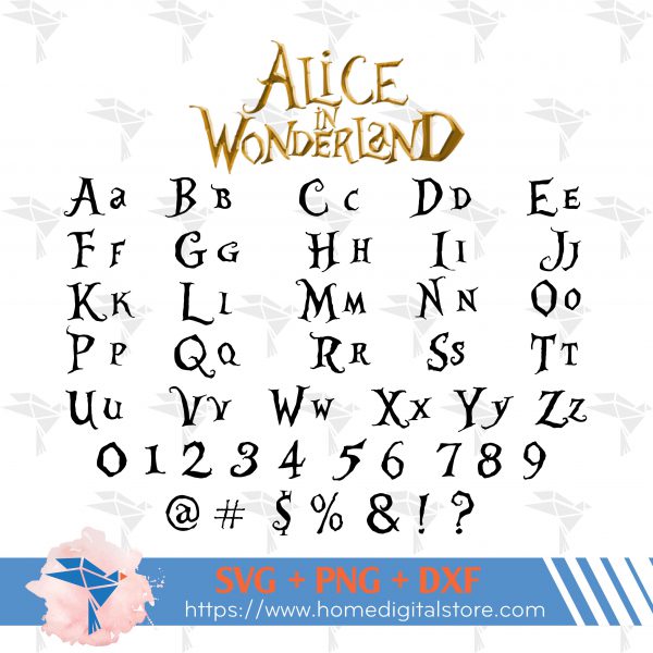 Alice Wonderland Bg 01