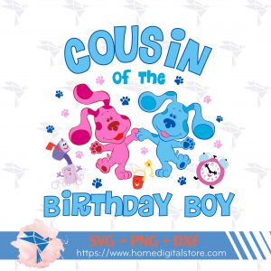 Cousin of the Birthday Boy Blues Clues