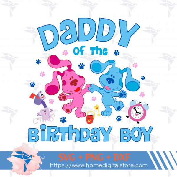 Daddy of the Birthday Boy Blues Clues